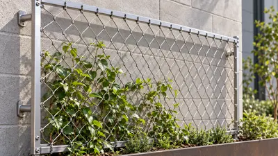 Stainless Steel Cable Mesh for Climbing Plant Trellises