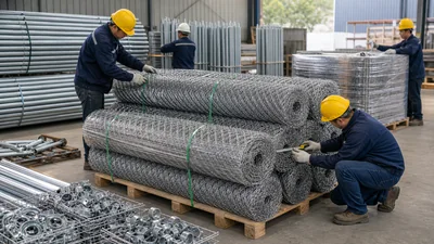 Chain Link Fence Export Packing and QC Points