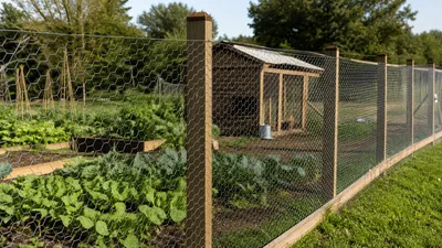 Galvanized Hexagonal Wire Mesh for Garden, Poultry, and Tree Protection