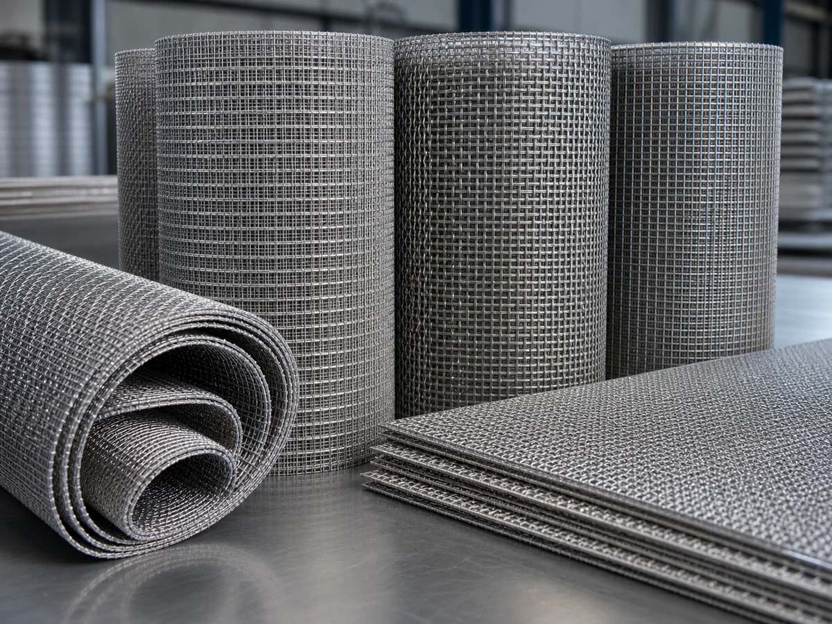 Wire mesh inspection and quality control